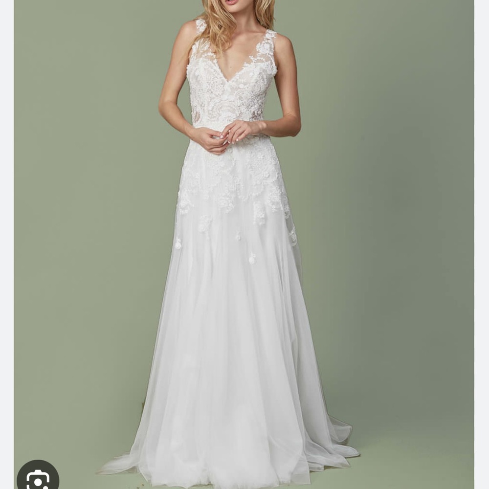 Christos Bridal Paisley Gown